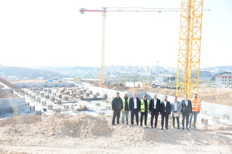Çayırova’da hastane inşaatı hızla ilerliyor